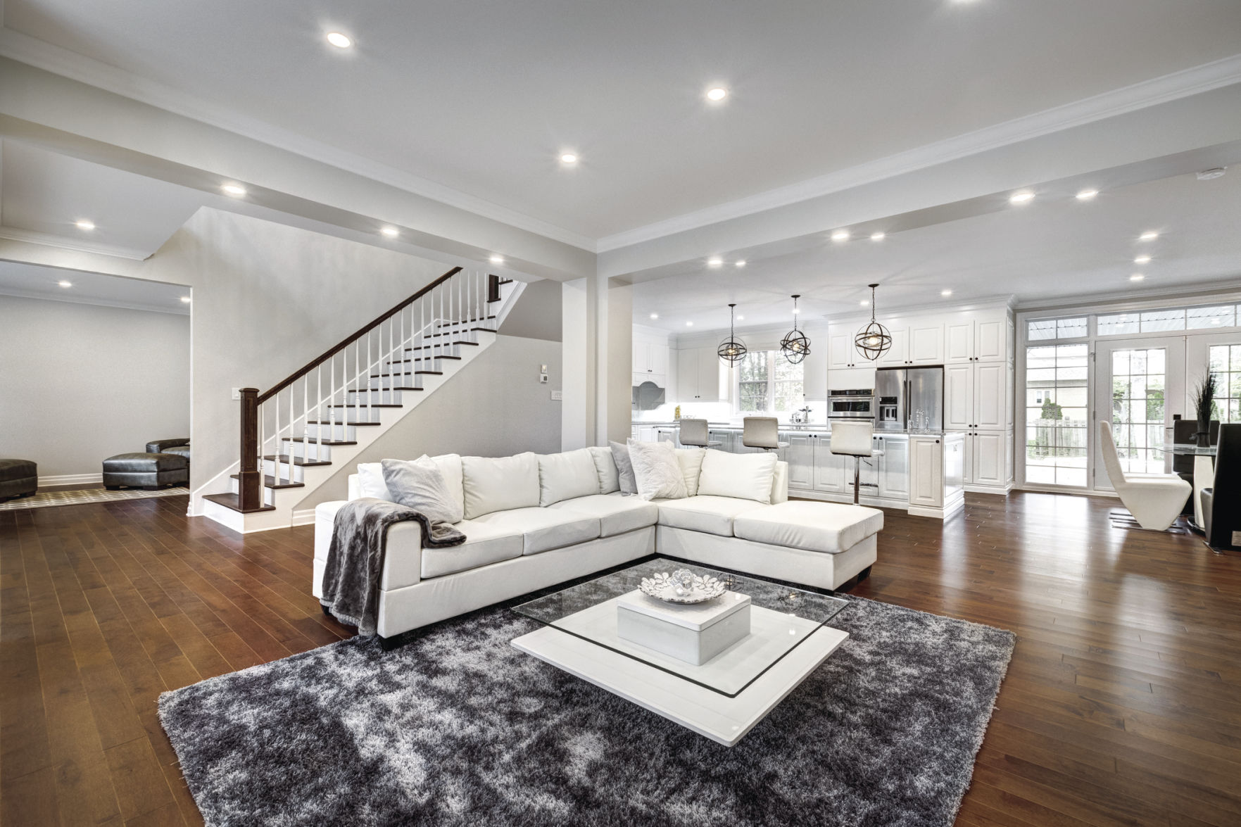 STOCK real estate living room